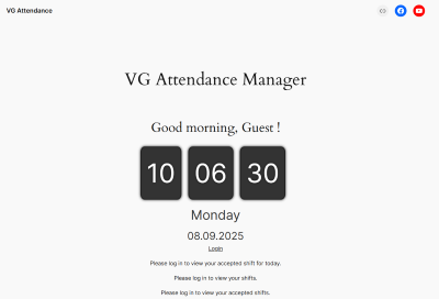 VG Attendance